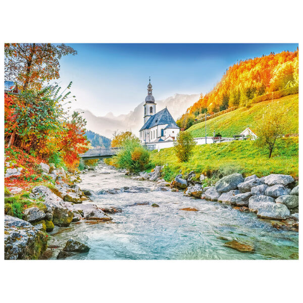 QUEBRA-CABEÇA 500 PEÇAS RIACHO NOS ALPES - GROW - 03966 - Imagem 2
