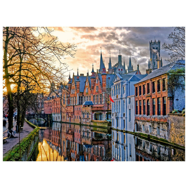 QUEBRA-CABEÇA 500 PEÇAS PASSEIO PELA EUROPA - GROW - 03967 - Imagem 2