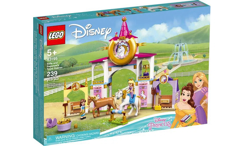 DISNEY PRINCESS ESTABULOS REAIS DE BELA E RAPUNZEL - LEGO - 43195