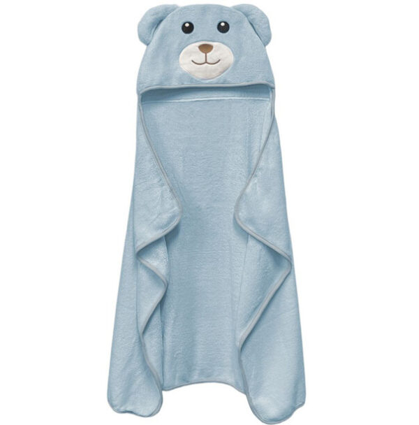 TOALHA BEBE 0,70X1,00 CÃO AZUL -  LAÇO BEBE - PSA000060 - Image 2