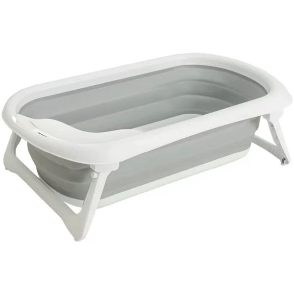 BANHEIRA BEBE FLEX PLUS CINZA C/ SUPORTE - KIDDO - 1624ACZ - Image 4