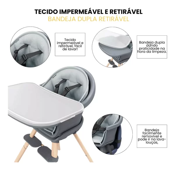 CADEIRA DE REFEICAO MOA BEYOND GRAFITE - MAXI-COSI - IMP02005 - Imagem 6