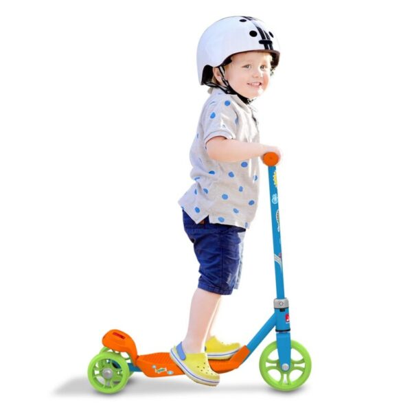MEU 1 PATINETE INFANTIL AZUL - BANDEIRANTE - 1562 - Imagem 2