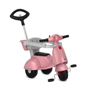 TRICICLO BANDERETTA PASSEIO PEDAL ROSA - BANDEIRANTE - 1246