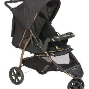 CARRINHO BEBE CROSS TRAIL PRETO COBRE - GALZERANO - 1450PTC