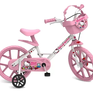 BICICLETA INFANTIL 14 HELLO KITTY - BANDEIRANTE - 3341