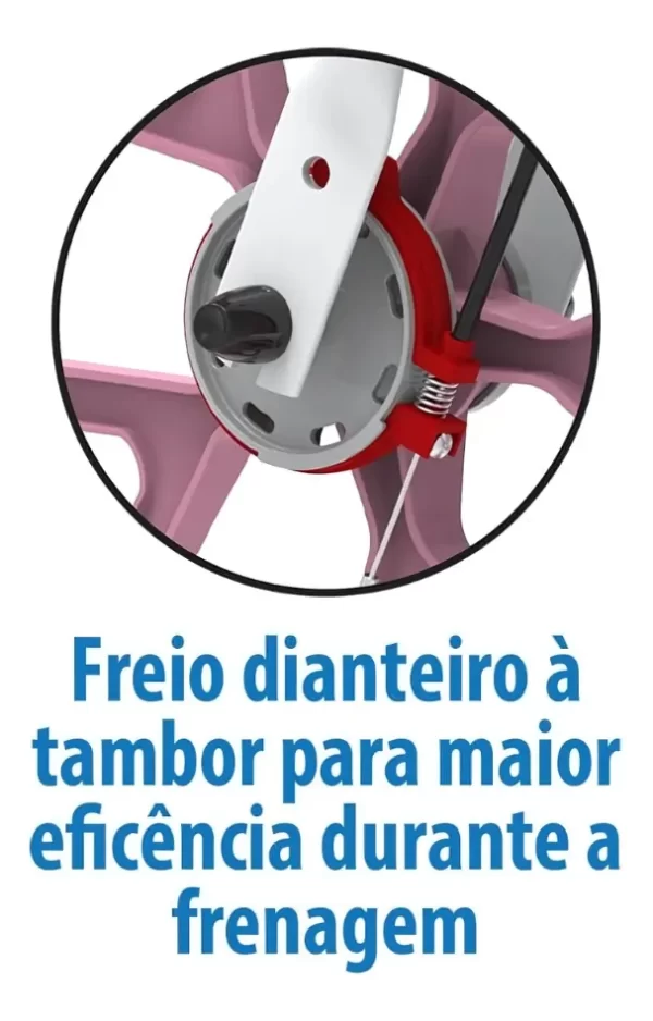 BICICLETA INFANTIL 14 HELLO KITTY - BANDEIRANTE - 3341 - Imagem 5